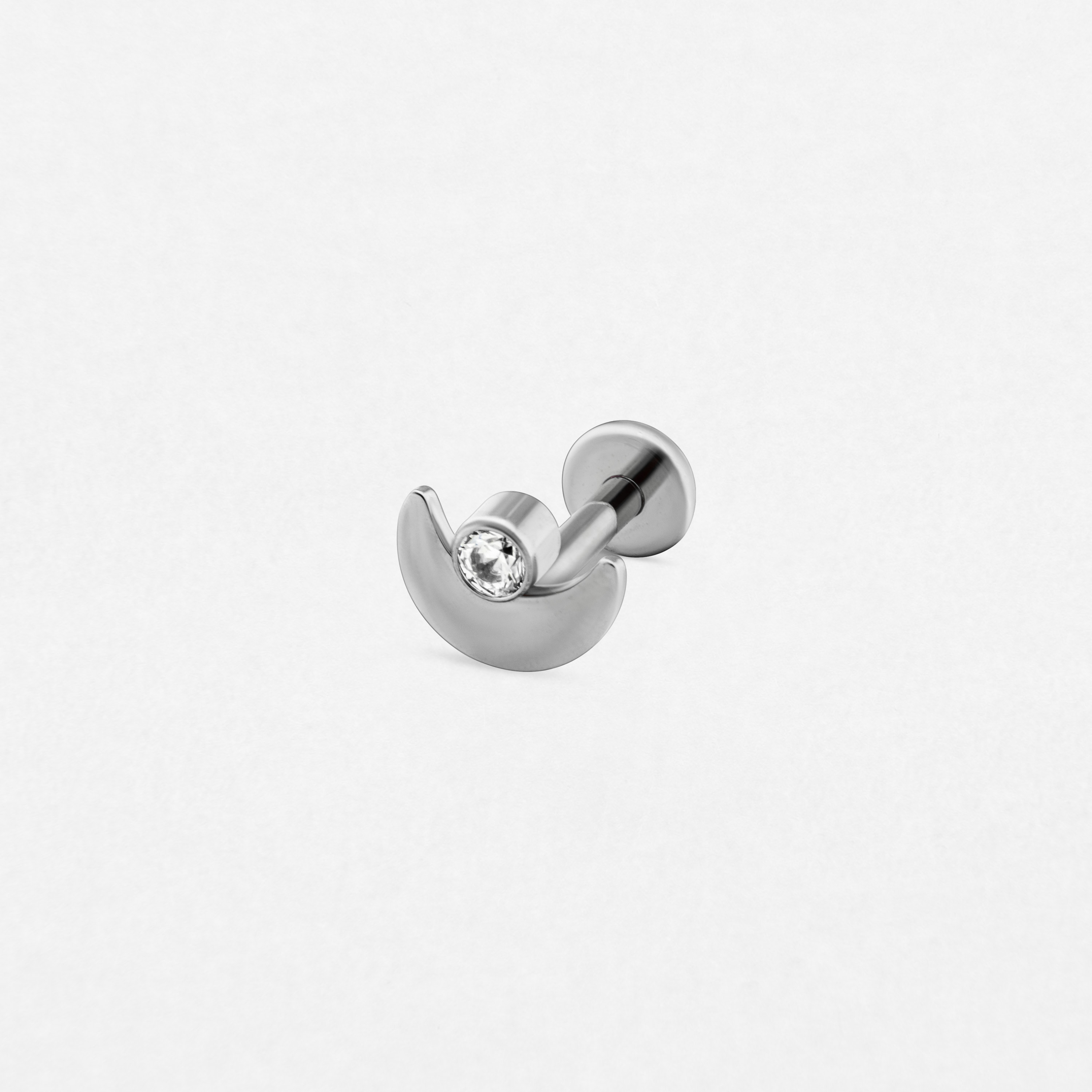 Luna liso silver